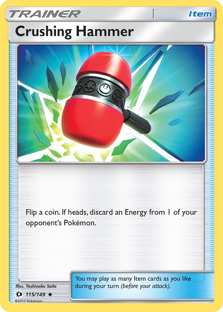 Crushing Hammer - 115/149 - Sun & Moon - Card Cavern