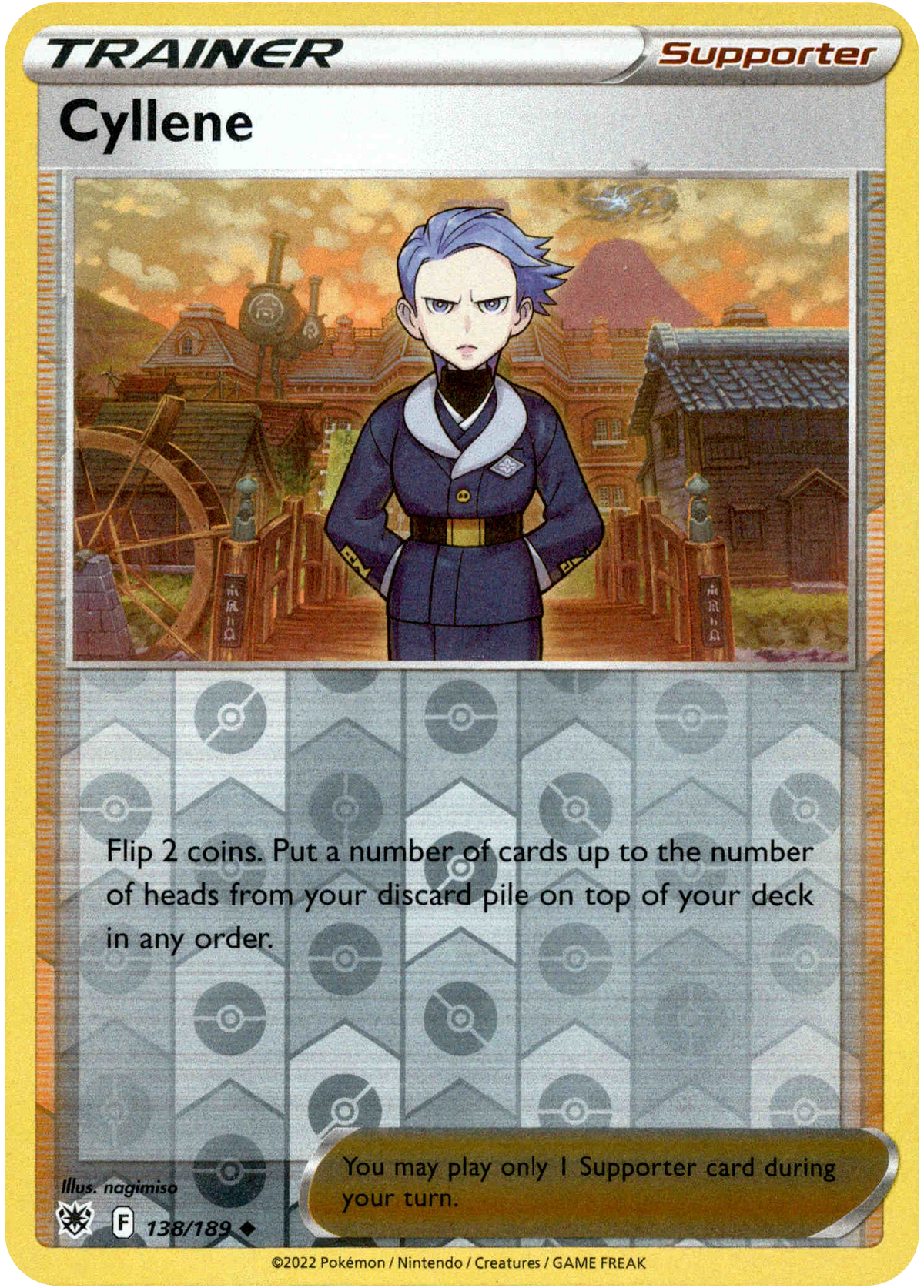 Cyllene - 138/189 - Astral Radiance - Reverse Holo - Card Cavern