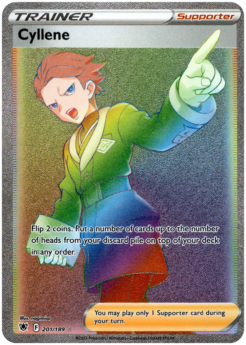 Cyllene Hyper Rare - 201/189 - Astral Radiance - Holo – Card Cavern ...