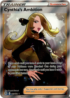 Cynthia's Ambition Full Art - 169/172 - Brilliant Stars - Holo - Card Cavern