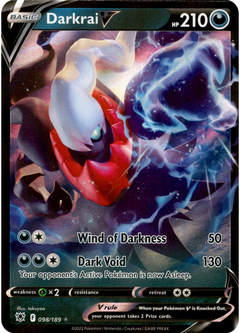 Darkrai V - 098/189 - Astral Radiance - Holo - Card Cavern
