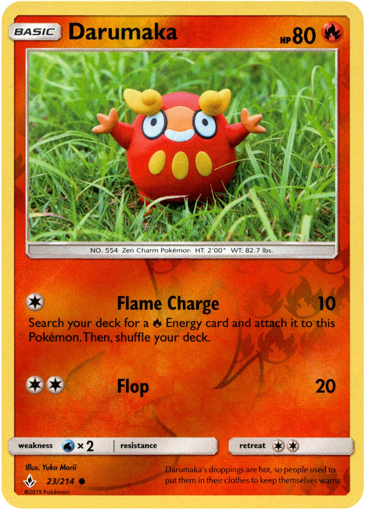 Darumaka - 23/214 - Unbroken Bonds - Reverse Holo - Card Cavern