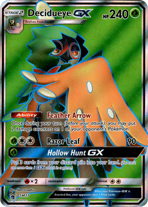 Decidueye GX - SM37 - Promo - Card Cavern