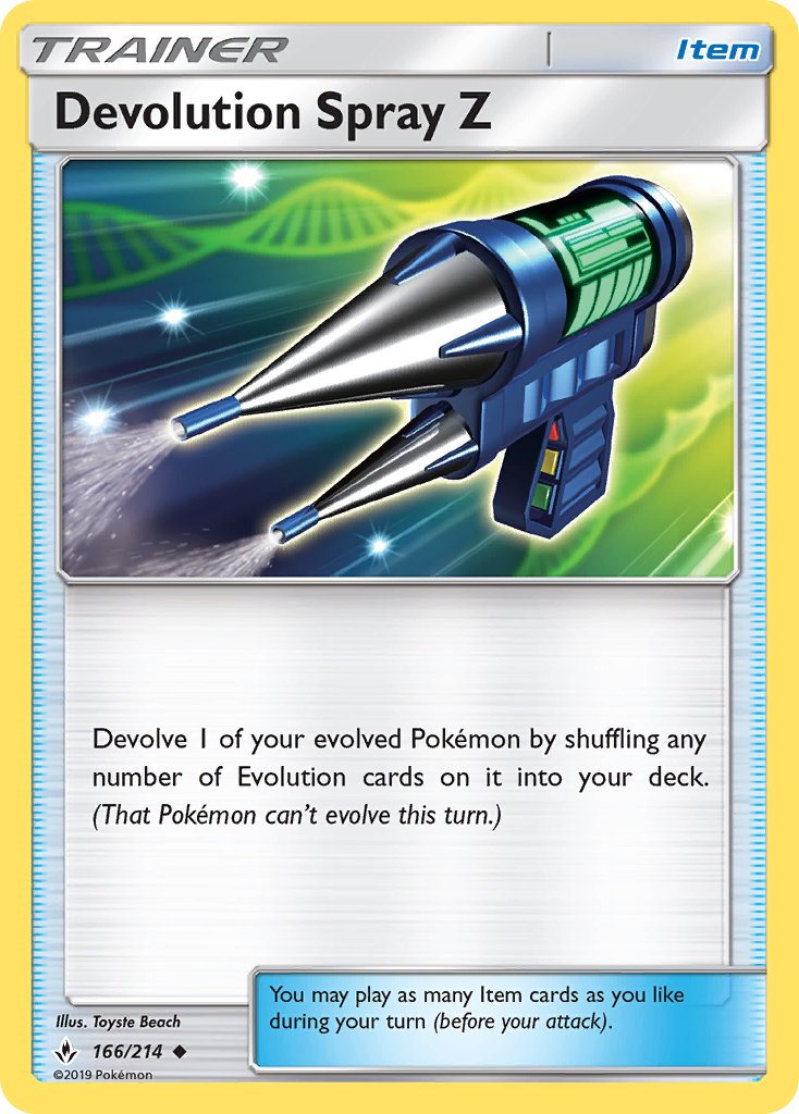 Devolution Spray Z - 166/214 - Unbroken Bonds - Card Cavern