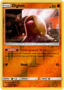Diglett - 85/214 - Unbroken Bonds - Reverse Holo - Card Cavern