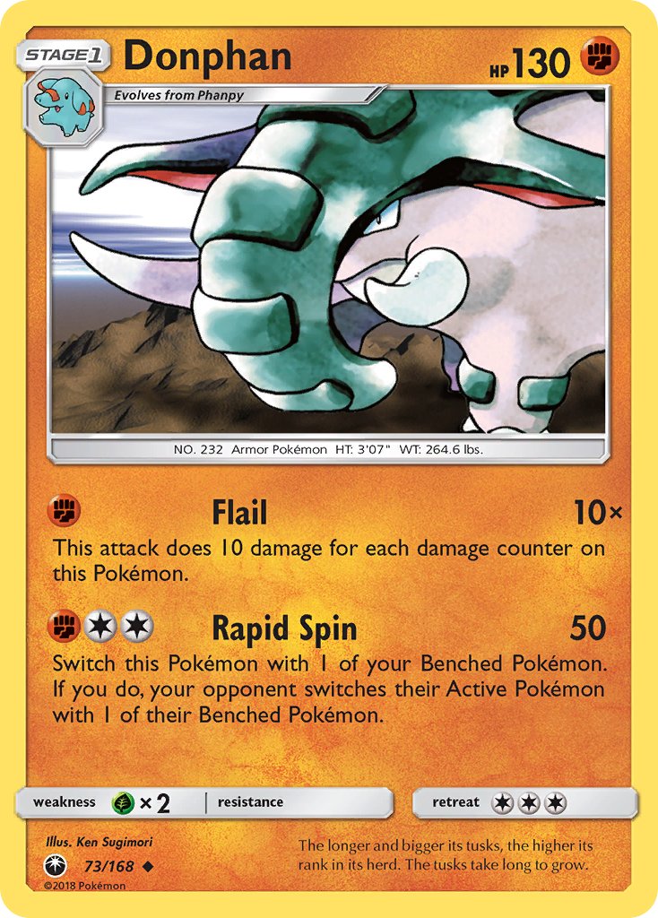 Donphan - 73/168 - Celestial Storm - Card Cavern