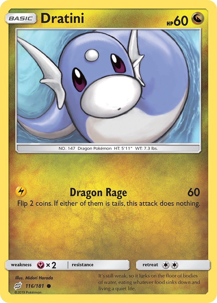 Dratini - 116/181 - Team Up - Card Cavern