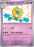 Drifblim - 156/091 - Paldean Fates - Holo - Card Cavern