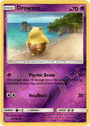 Drowzee - 59/149 - Sun & Moon - Reverse Holo - Card Cavern
