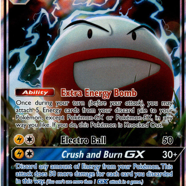 pokemon electrode card 101/165 - Voltorb - 151 - Djibouti Electrode does 10 damage to self. Electrode GX - 48/168 -