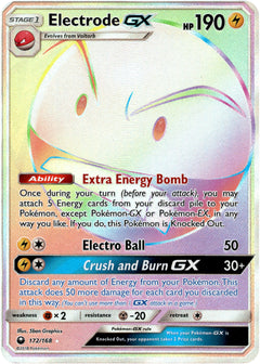 Electrode GX Hyper Rare - 172/168 - Celestial Storm - Holo - Card Cavern