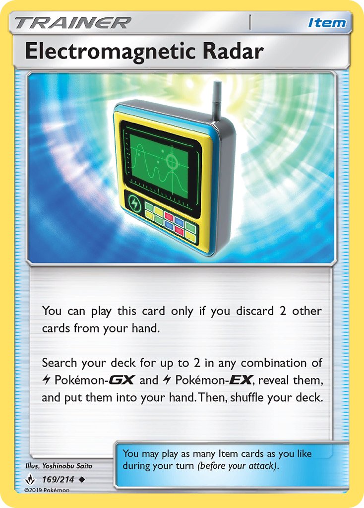 Electromagnetic Radar - 169/214 - Unbroken Bonds - Card Cavern