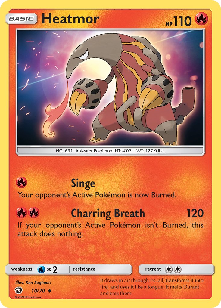 Heatmor - 10/70 - Dragon Majesty - Card Cavern
