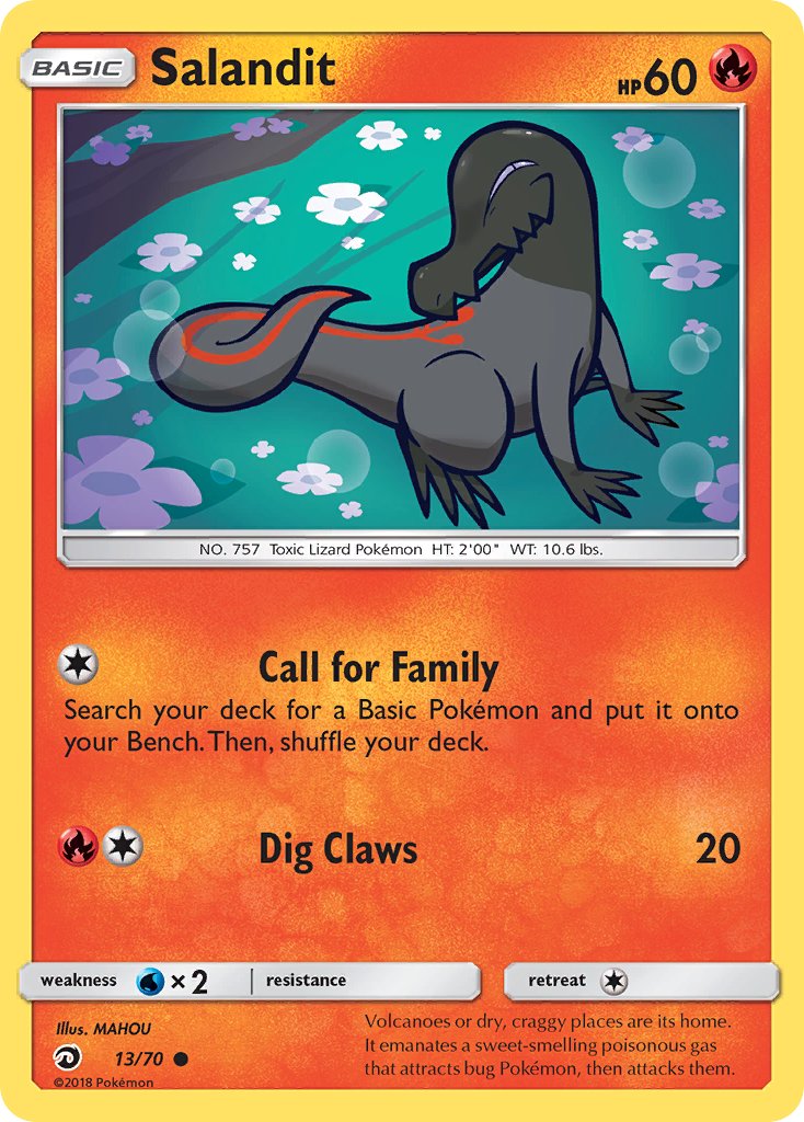 Salandit - 13/70 - Dragon Majesty - Card Cavern