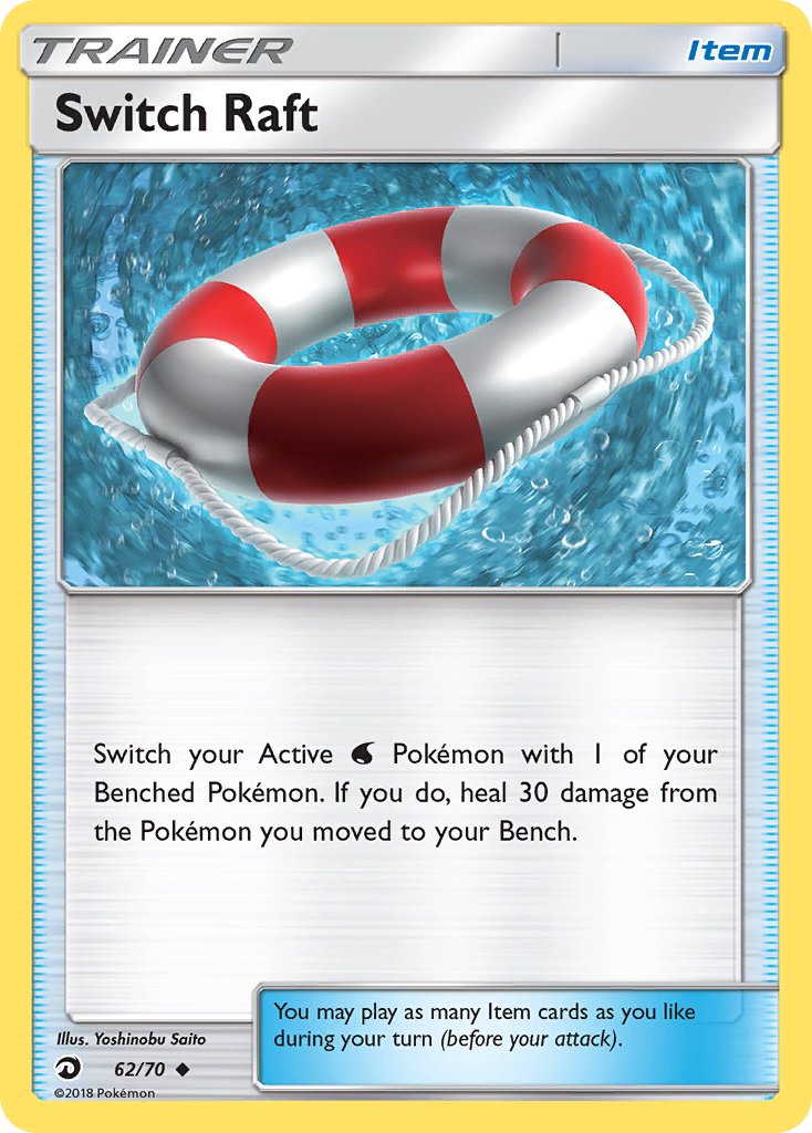 Switch Raft - 62/70 - Dragon Majesty - Card Cavern