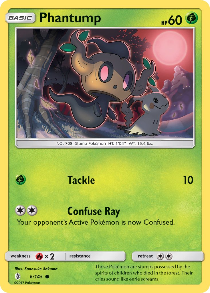 Phantump - 6/145 - Guardians Rising - Card Cavern