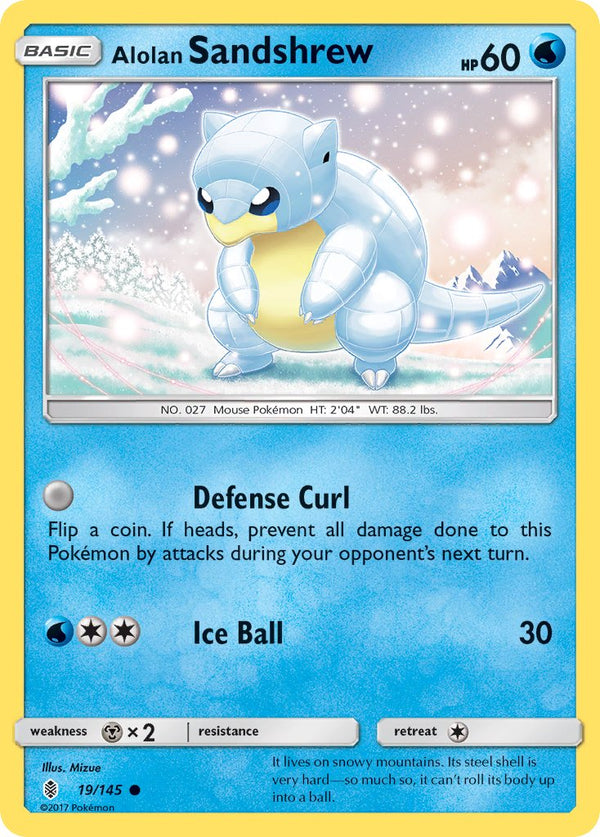 pokemon card sandshrew Alolan - 19/145 Others Sand Screen Trainer cards synergy-manifest-dread • Card Tag Type of Signature:Metallic, electronic payment