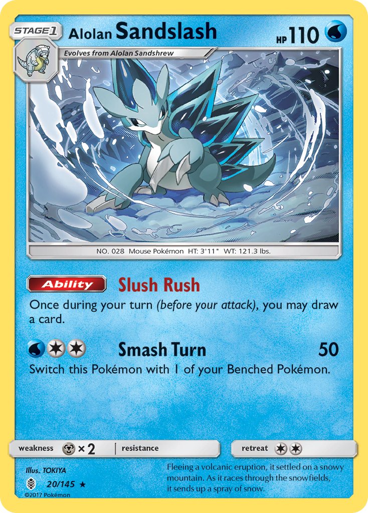 Alolan Sandslash - 20/145 - Guardians Rising - Card Cavern