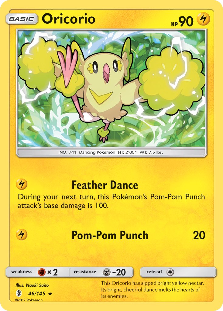 Oricorio - 46/145 - Guardians Rising - Card Cavern