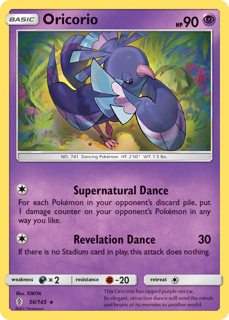 Oricorio - 56/145 - Guardians Rising - Card Cavern
