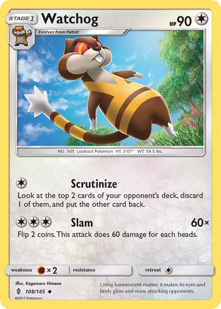 Watchog - 108/145 - Guardians Rising - Card Cavern