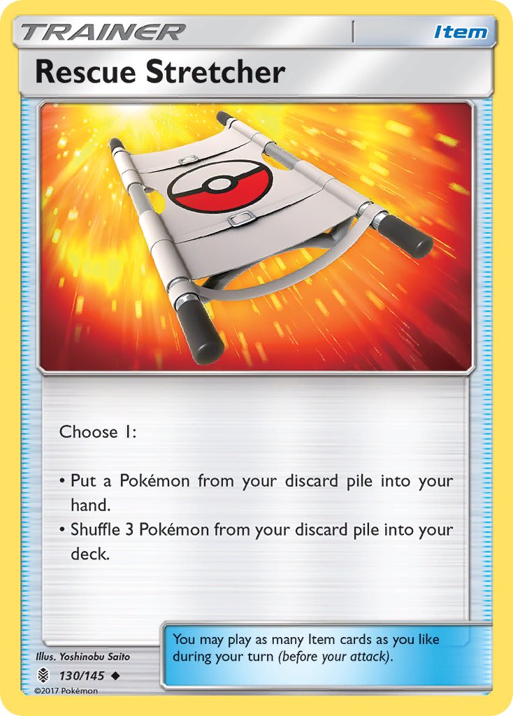 Rescue Stretcher - 130/145 - Guardians Rising - Card Cavern