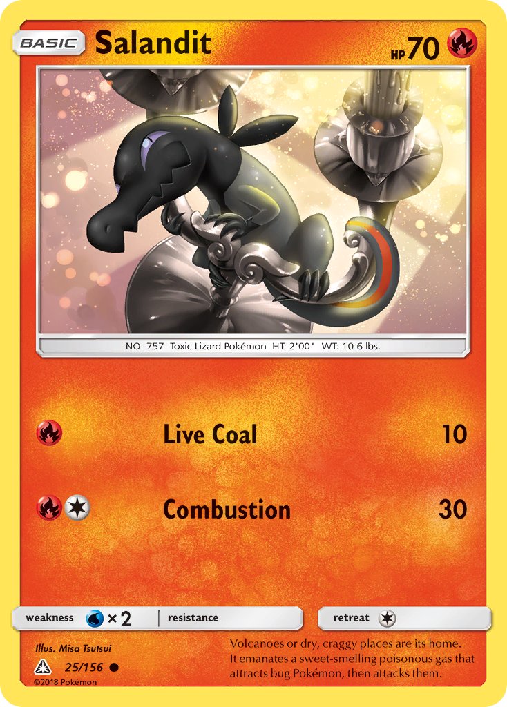 Salandit - 25/156 - Ultra Prism - Card Cavern