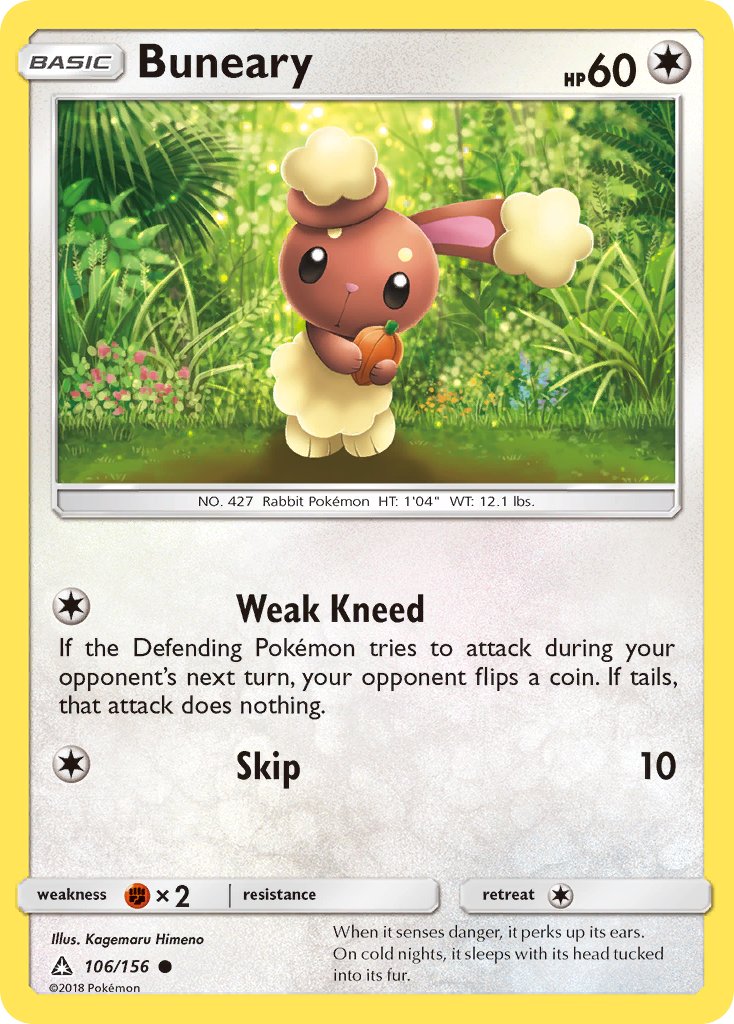 Buneary - 106/156 - Ultra Prism - Card Cavern