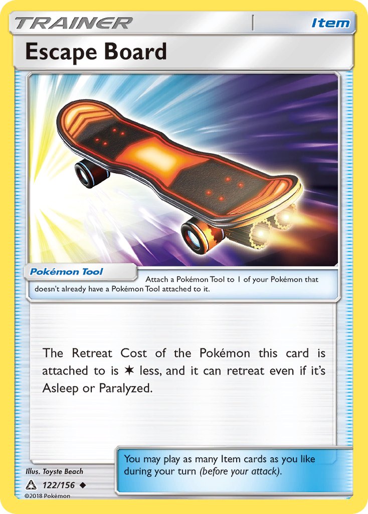 Escape Board - 122/156 - Ultra Prism - Card Cavern