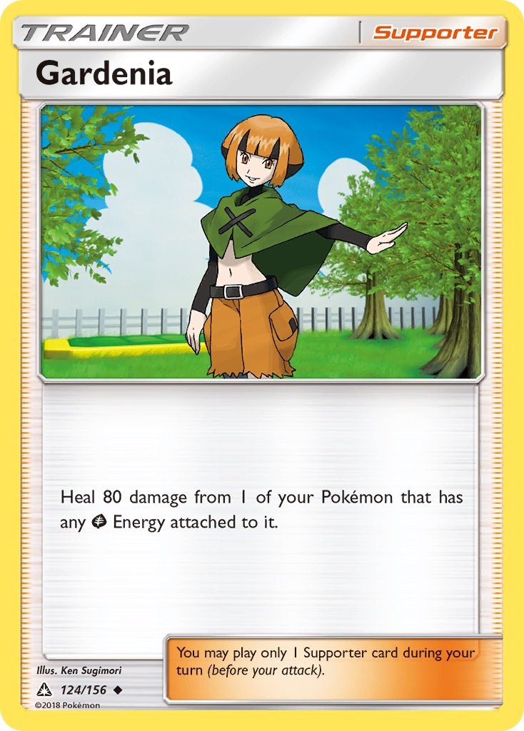 Gardenia - 124/156 - Ultra Prism - Card Cavern