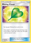 Missing Clover - 129/156 - Ultra Prism - Card Cavern
