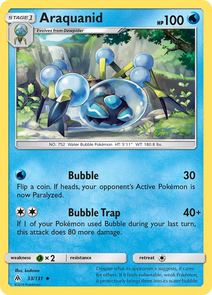 Araquanid - 33/131 - Forbidden Light - Card Cavern
