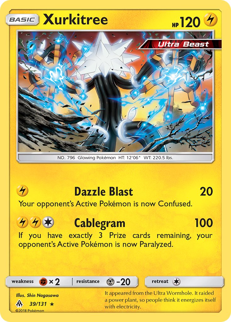 Xurkitree - 39/131 - Forbidden Light - Card Cavern