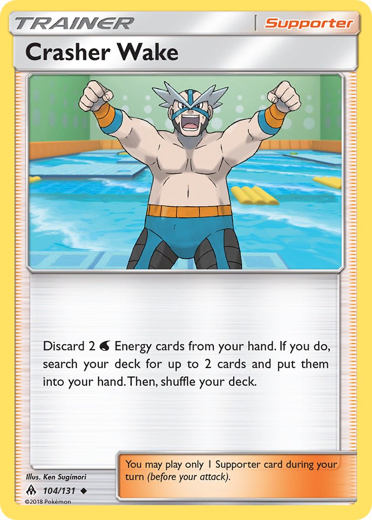 Crasher Wake - 104/131 - Forbidden Light - Card Cavern
