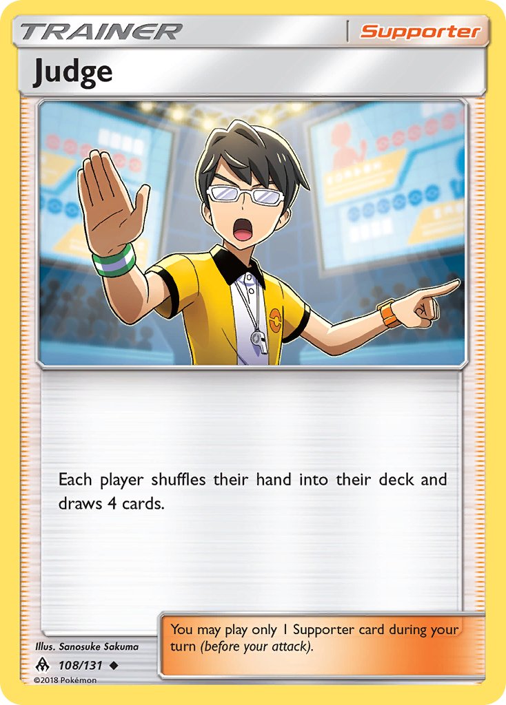 Judge - 108/131 - Forbidden Light - Card Cavern