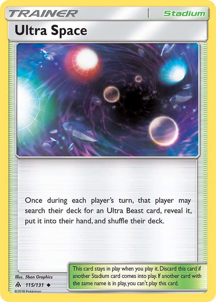 Ultra Space - 115/131 - Forbidden Light - Card Cavern