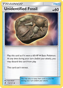 Unidentified Fossil - 116/131 - Forbidden Light - Card Cavern