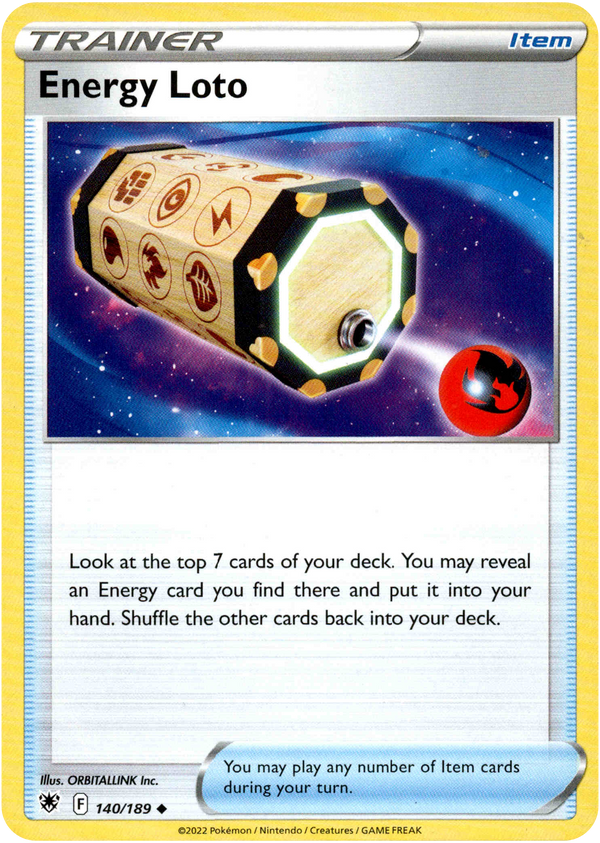 Energy Loto - 140/189 - Astral Radiance - Card Cavern