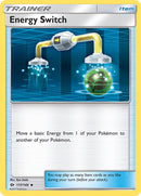 Energy Switch - 117/149 - Sun & Moon - Card Cavern