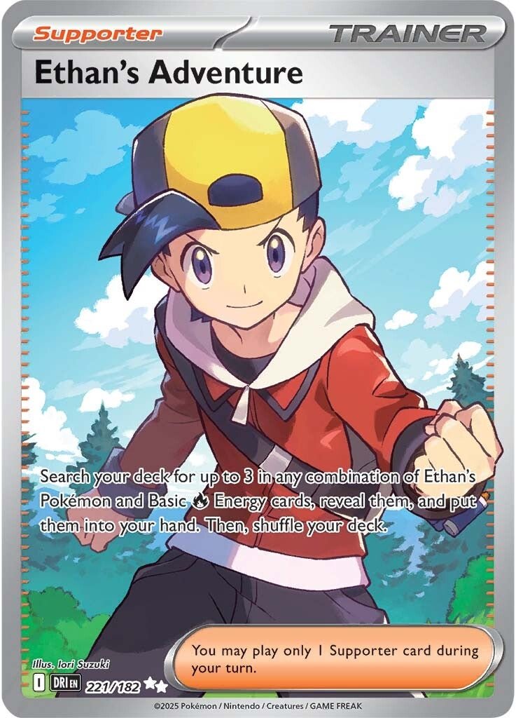 Ethan's Adventure - 221/182 - Destined Rivals - Holo - Card Cavern