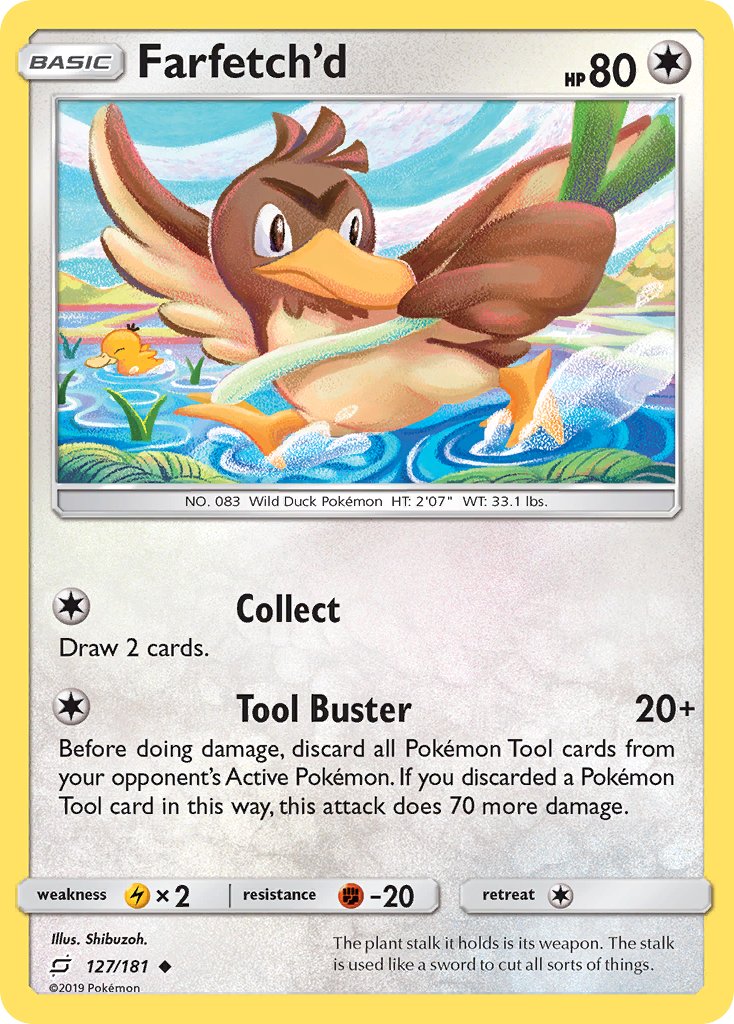 Farfetch'd - 127/181 - Team Up - Card Cavern