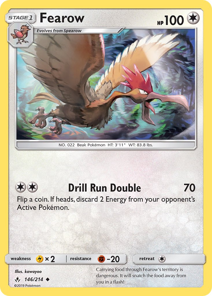 Fearow - 146/214 - Unbroken Bonds - Card Cavern