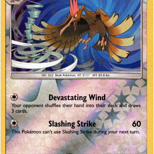 Fearow - 98/149 - Sun & Moon - Reverse Holo Fearow - 98/149 - Sun & Moon - Reverse Holo