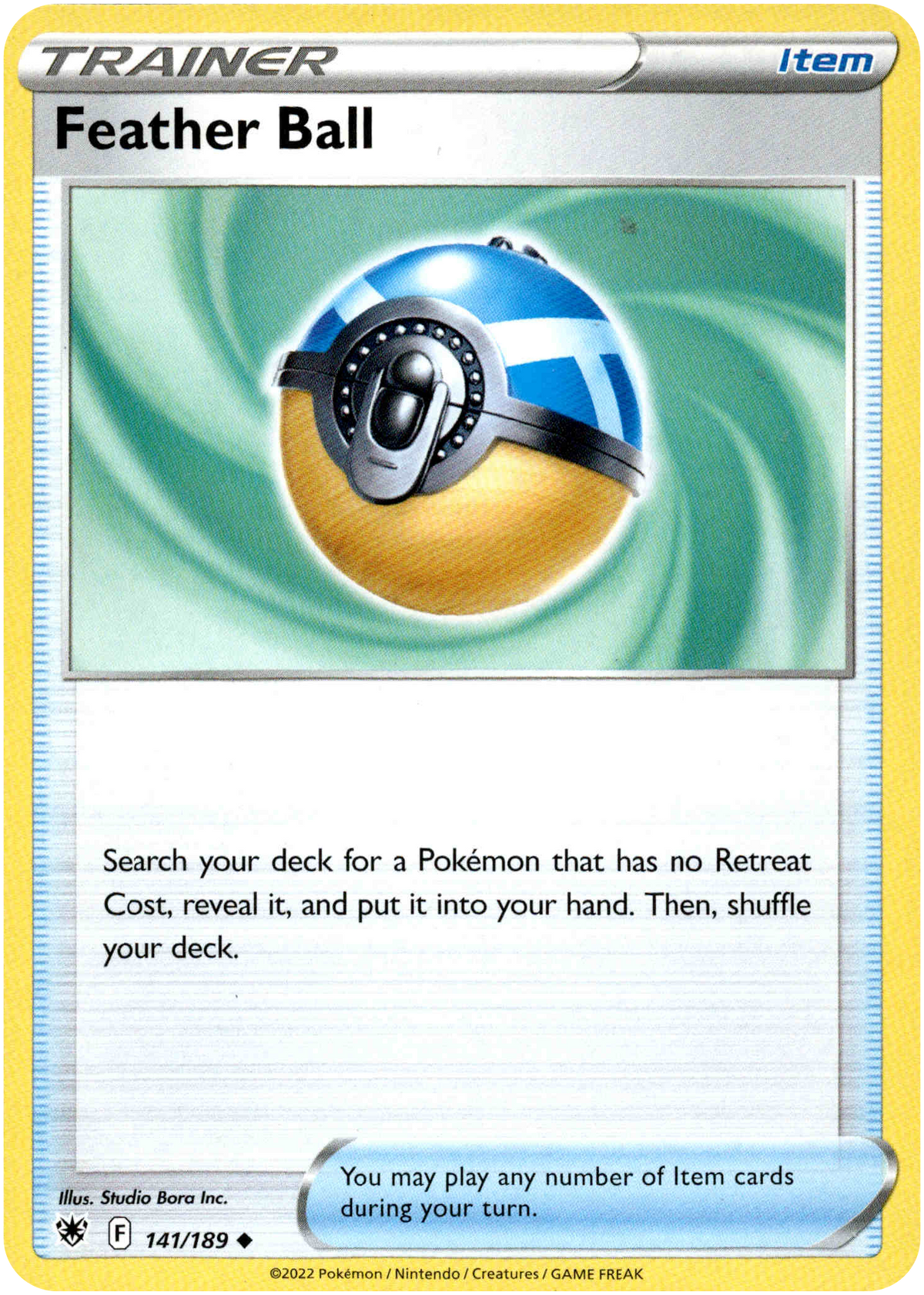 Feather Ball - 141/189 - Astral Radiance - Card Cavern