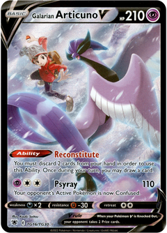 Galarian Articuno V - TG16/TG30 - Astral Radiance - Holo - Card Cavern
