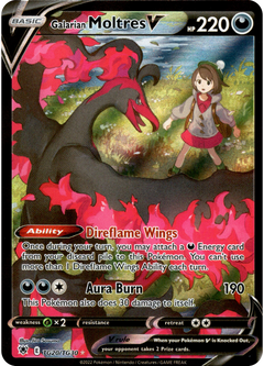 Galarian Moltes V - TG20/TG30 - Astral Radiance - Holo - Card Cavern