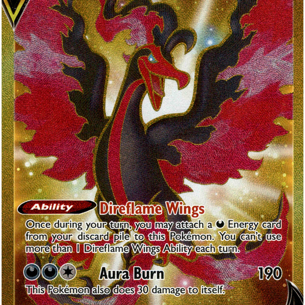 moltres pokemon card gold Pokemon Card Moltres GX Gold Metal Card Custom Made