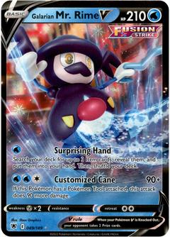 Galarian Mr. Rime V - 049/189 - Astral Radiance - Holo - Card Cavern