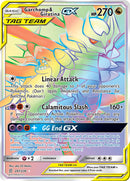 Garchomp & Giratina GX Hyper Rare - 247/236 - Unified Minds - Holo - Card Cavern