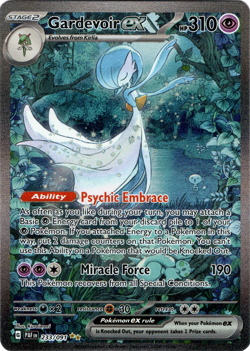Gardevoir ex - 233/091 - Paldean Fates